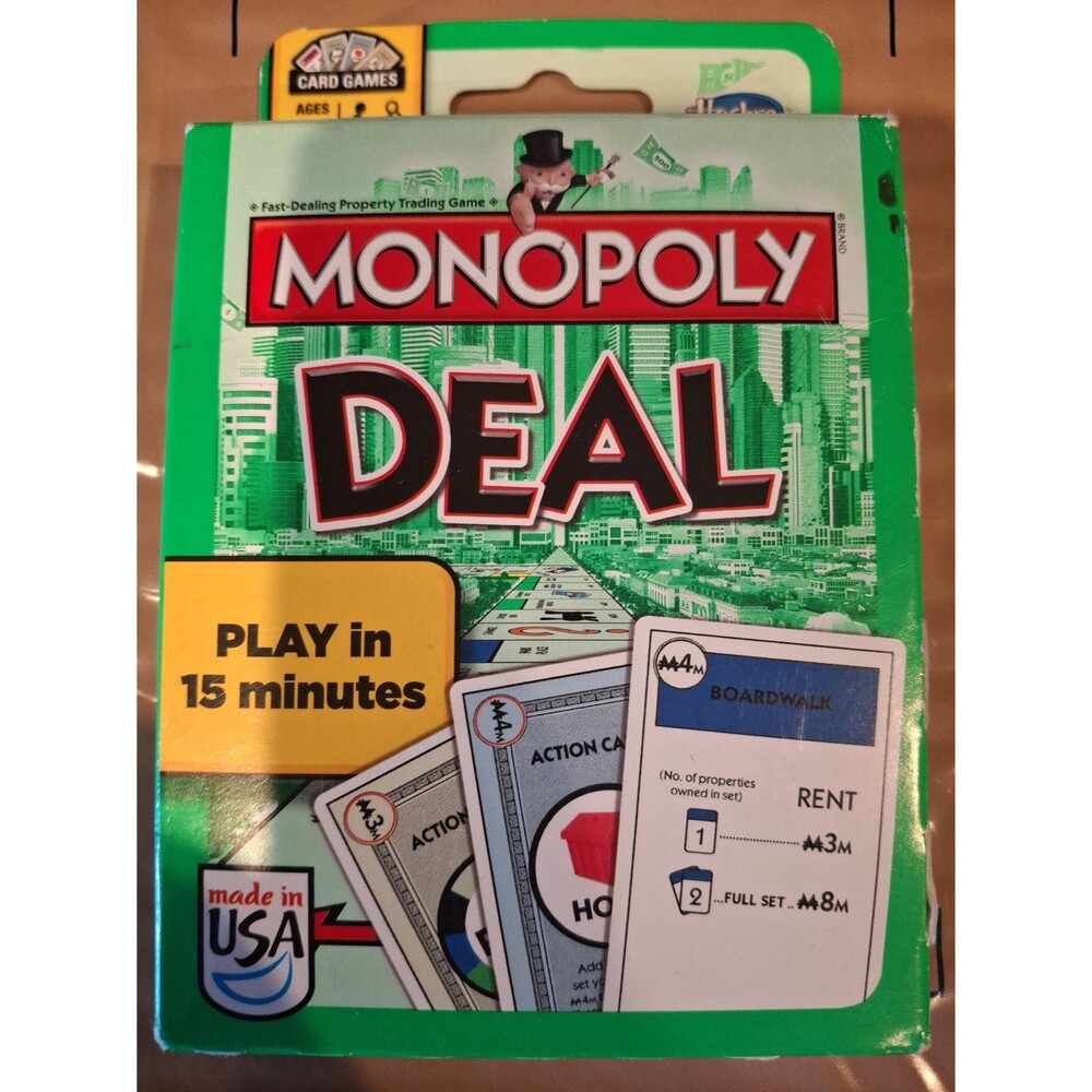 Monopoly Deal Card Game New Sealed